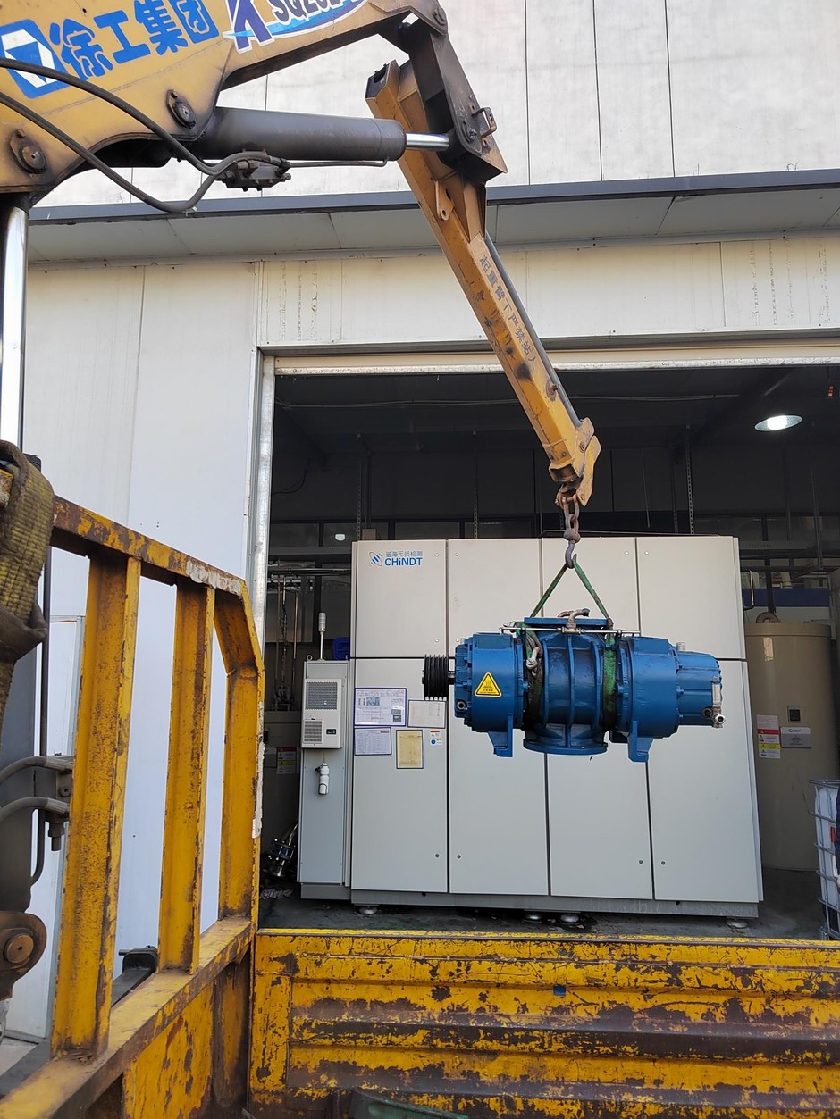 余姚某铝业公司 ROBUSCHI RBS-105  MVR压缩机维修案例